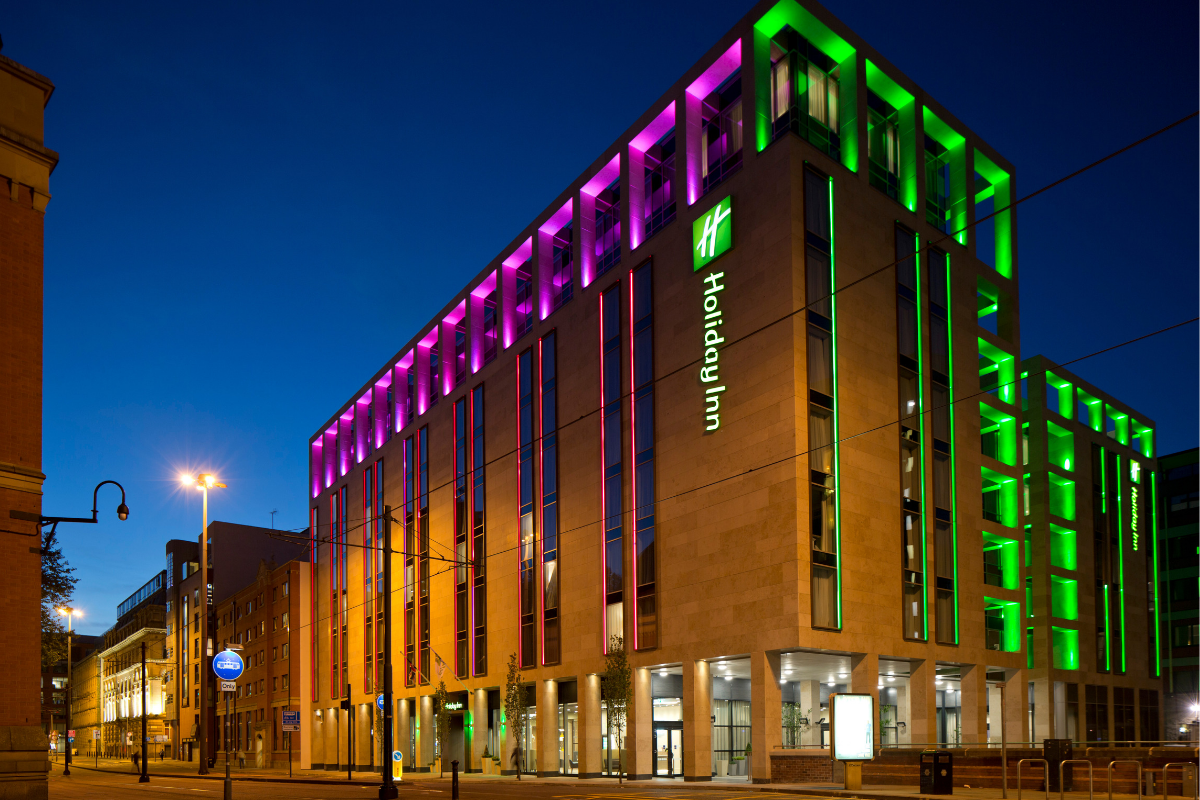 Holiday Inn Manchester City Centre.